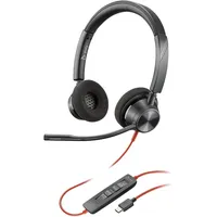 Poly Blackwire 3320 Stereo Headset On-Ear
