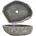 vidaXL Flussstein Oval 45 x 34 146214