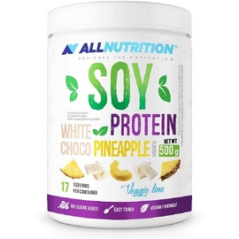 ALLNUTRITION Soy Protein, White Chocolate Pineapple - 500 g