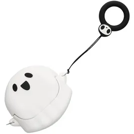 kwmobile Hülle kompatibel mit Anker Soundcore Liberty 4 NC Hülle - Silikon Kopfhörer Schutzhülle Case Cover Weiß Schwarz