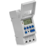 Reltech Digitale Zeitschaltuhr RZSD1, 230 V, DIN-Schiene, 1 Kanal