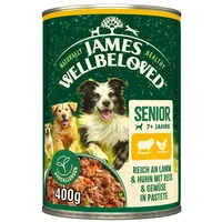 James Wellbeloved Senior Lamm & Huhn in Pastete 6 x 400 g