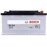 Bosch S3 013 90Ah 720A 12V [Hersteller-Nr. 0092S30130] Batterie 90 Ah 12 V 720 A, 353x175x190 mm