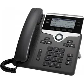 Cisco 7841 WITH, Telefon, Schwarz, Silber