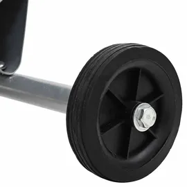 vidaXL Trommelventilator 77 cm Standventilator Silber