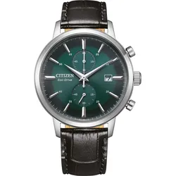 Citizen Analog Chronograph Analog Chronograph Eco-Drive Technologie" CA7069-24X" - grün,schwarz - 42mm
