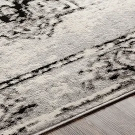livabliss Teppich LIVABLISS "JAQART", grau, B:150cm H:11mm L:213cm, Kunstfaser, Teppiche, Teppich