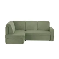 Ecksofa  Tabitha ¦ grün ¦ Maße (cm): B: 232 H: 91 T: 173.0