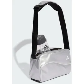 adidas Women's adidas Glow Mini Duffelbag Silver Metallic/White 1 Größe