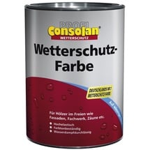 Consolan Wetterschutz-Farbe 10 l moosgrün seidenglänzend