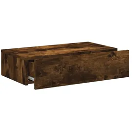 vidaXL TV-Schrank mit LED-Leuchten Räuchereiche 60x35x40 cm