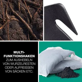 EasyMaxx Multifunktions-Wurzelschaufel 37cm