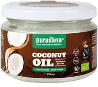 Purasana Huile de noix coco extra vierge Fair Trade 250 ml