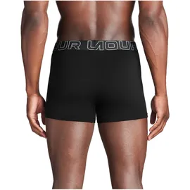 Under Armour Boxershorts Solid 3 in Schwarz XL 3er Pack