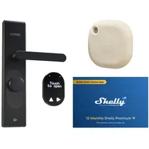 Shelly Smart Türschloss SHELLY LOQED Schwarz