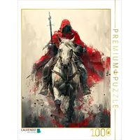 Calvendo Puzzle Der rote Reiter 1000 Teile Lege-Größe 64x48cm