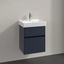 Villeroy & Boch Waschbeckenunterschrank Collaro 2 Auszüge 46 x 54,6 x 37,4 cm Marine Blue