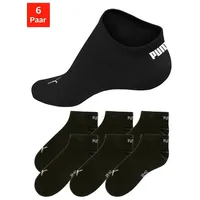 Puma Kurzsocken, (6 Paar), mit Rippbündchen PUMA schwarz 35-38