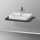 Duravit Happy D.2 Plus 65x48cm, m 1 Ausschn, nussbaum gebürstet