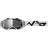ABUS Buteo Goggle Weiss