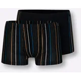 wäschepur Retro Pants gestreift schwarz 7 2er Pack