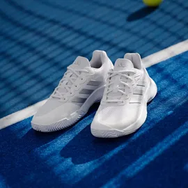 adidas Gamecourt 2.0 Cloud White / Silver Metallic / Cloud White 40