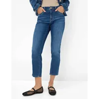 Brax Damen Five-Pocket-Hose Style MARY S Used Stone Blue,