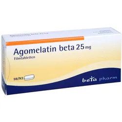Agomelatin beta 25 mg Filmtabletten 98 St