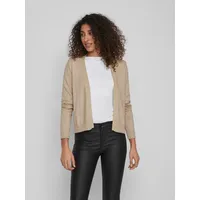 VILA Ril Strickjacke Natural Melange S