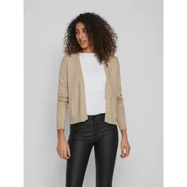 VILA Ril Strickjacke Natural Melange S