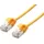 Roline U/FTP DataCenter Patchkabel Kat.6A (Class EA), LSOH, slim, gelb, 0,3 m