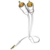 In - Akustik in-akustik Star Audio Kabel 3,5 mm Klinke - Cinch 5,0 m