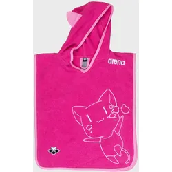 Poncho Kinder 2-5 Jahre arena Friends Kids - Fuchsia - M