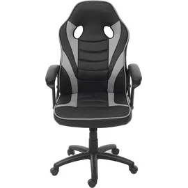 Mendler HWC-F59 Gaming-Stuhl schwarz/grau