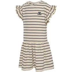 hummel hmlAJMA langarm Kleid Mädchen 8141 - whitecap gray 104