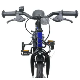 vidaXL Kinderfahrrad 16 Zoll blau/weiß