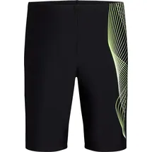 Energetics JU.-Badehose Norm Jammer B Schwarz/Grün 164