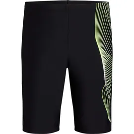 Energetics JU.-Badehose Norm Jammer B Schwarz/Grün 164