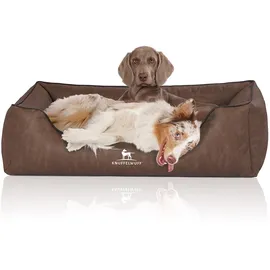 Knuffelwuff Hundebett Rockland 155 x 105 cm Braun