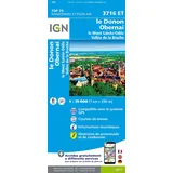 IGN Frankreich Le Donon.Obernai.Mont-Sainte-Odile.Vallée de la Bruche 1:25 000