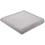 BIEDERLACK Wohndecke Soft & Cover Biederlack silber