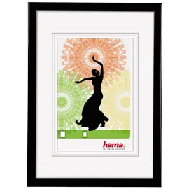 Hama 66566 K.R.MADRID SCHWAR. 50X70 Kunststoff-Bilderrahmen