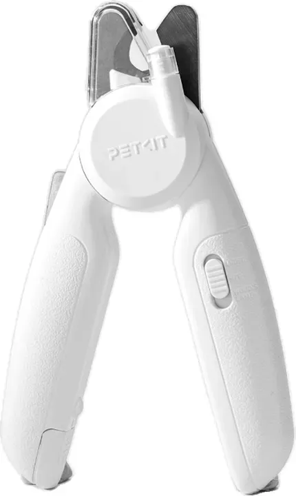 Petkit LED-Nagelknipser für Haustiere, 2-in-1 Multifunktions-Pro-Version, zweifarbige LED-Beleuchtung, inklusive USB-C-Ladekabel, Schmieröl für die Klingen, Reinigungsbürste, bis zu 90 Minuten Akkulaufzeit