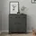 [en.casa] Oripää Aktenschrank 90 x 80 x 33 cm Schwarz