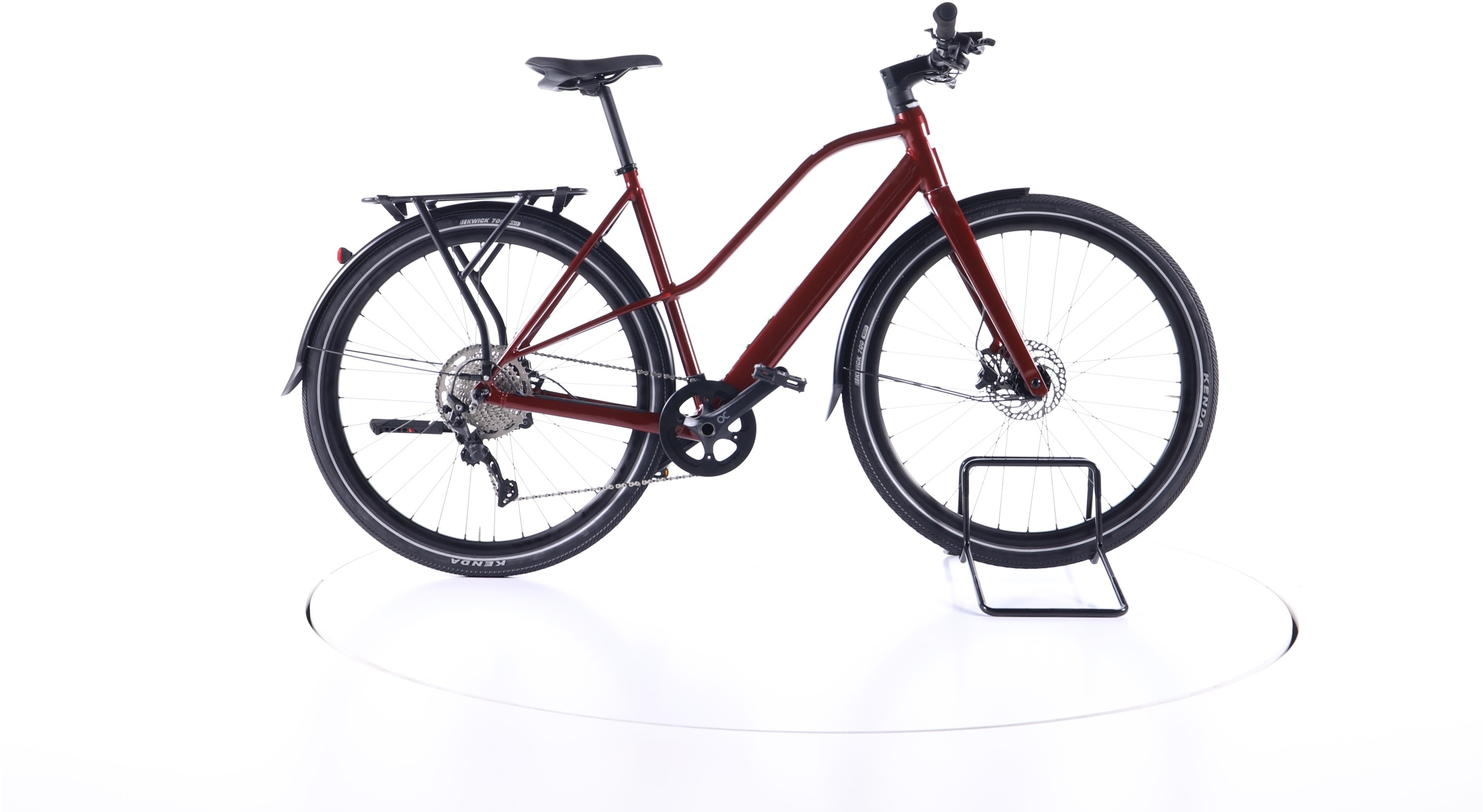 Orbea Vibe Mid H30 EQ E-Bike 2023 - metallic dark red - L