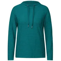 Cecil Langarmshirt in petrol green | Gr.: M