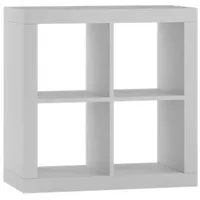 Topeshop Bücherregal 40 x 30 x 180 cm Weiß
