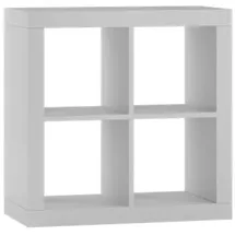 Topeshop Bücherregal 40 x 30 x 180 cm Weiß