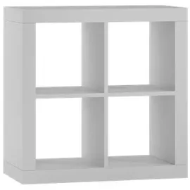 Topeshop Bücherregal 40 x 30 x 180 cm Weiß