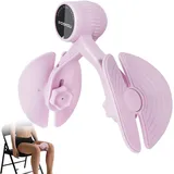 POSKOU Oberschenkeltrainer Beckenbodentrainer für Frau Damen Beinpresse, Multifunktionaler Arm und Beintrainer Trimmer, Fitnessgeräte für Zuhause (Lila)